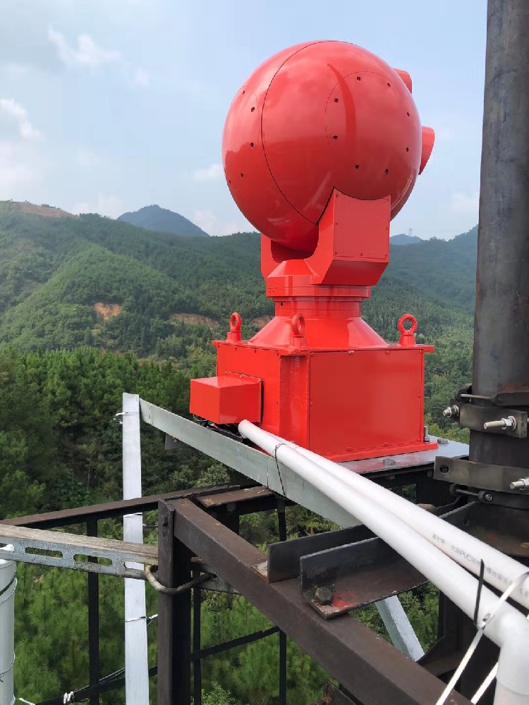 可见光辨形 红外热感温 陕西冠杰用多维光电转台昼夜双模式守护