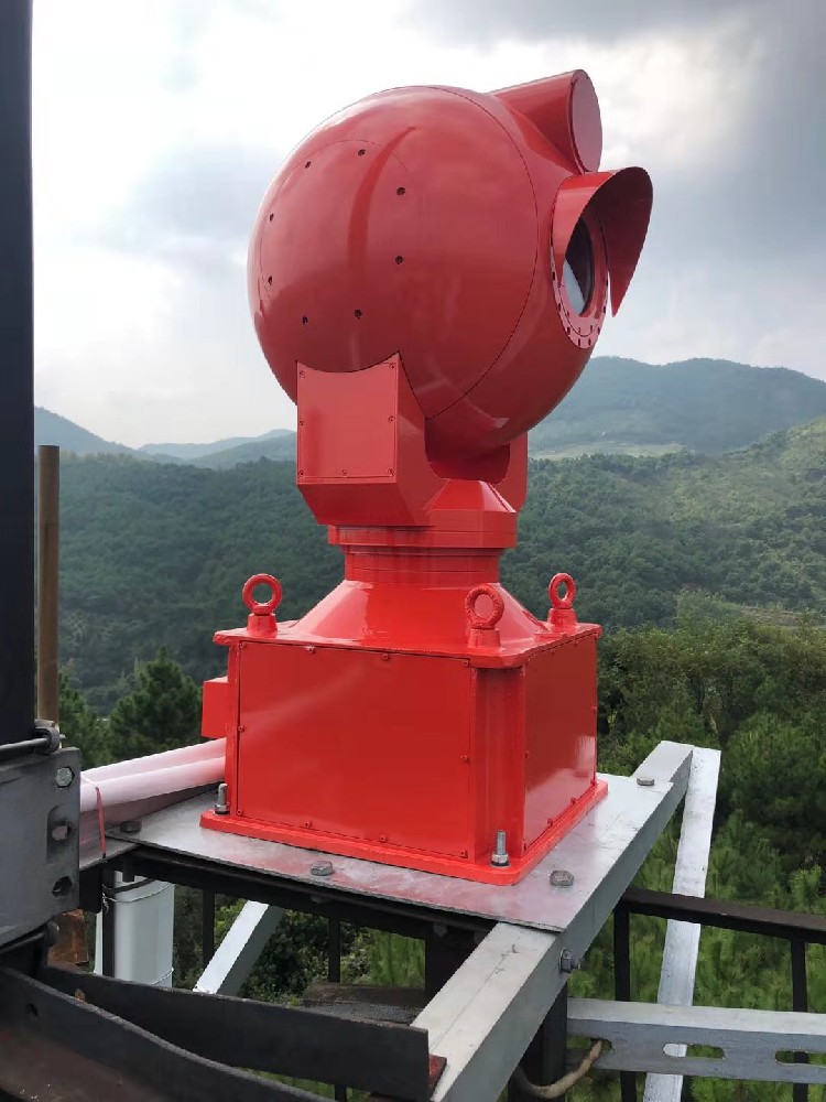 昼夜同频 多维度感知 陕西冠杰安防光电转台实现可见光与红外实时联动